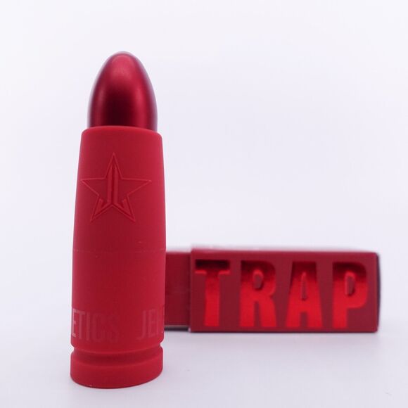 Jeffree Star Velvet Trap Lipstick Entrapment Dark Pink New - Picture 13 of 14